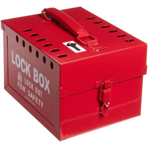 large lockable metal box|metal box with padlock hole.